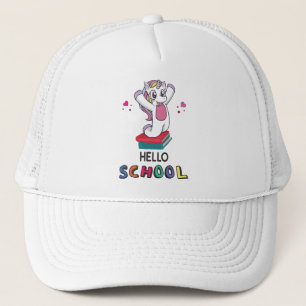 Gorra De Camionero Preparado para una escuela en línea