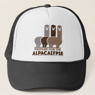Gorra De Camionero Prepararse Para El Alpacalypse