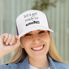 Gorra De Camionero Preparémonos para tropezar con el fiesta del humor