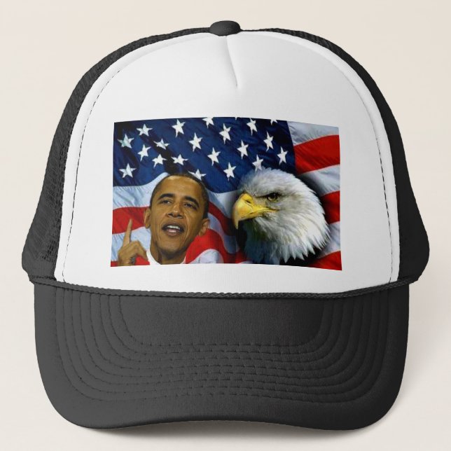 Gorra De Camionero Presidente Barack Obama, visiones y sueños_ (Anverso)