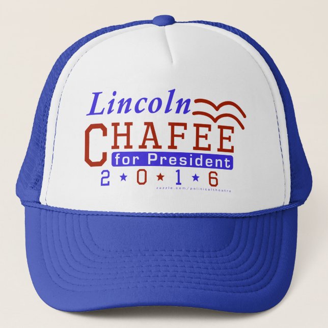 Gorra De Camionero Presidente de Lincoln Chafee elección 2016 (Anverso)