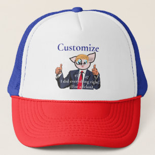 Gorra De Camionero Presidente Felón Thunder_Cove