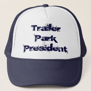 Gorra De Camionero Presidente Hat del parque de caravanas