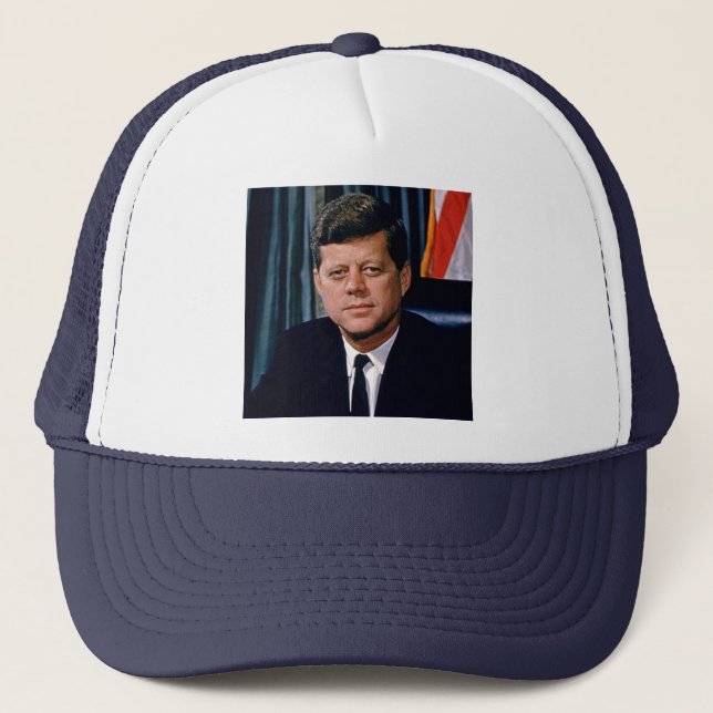 Gorra De Camionero Presidente John F. Kennedy (Anverso)