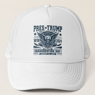Gorra De Camionero Presidente Trump Ganó 2024