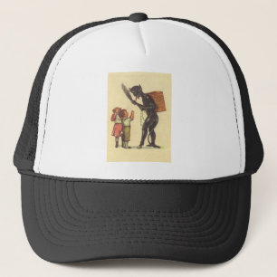 Gorra De Camionero Presionar Con Krampus