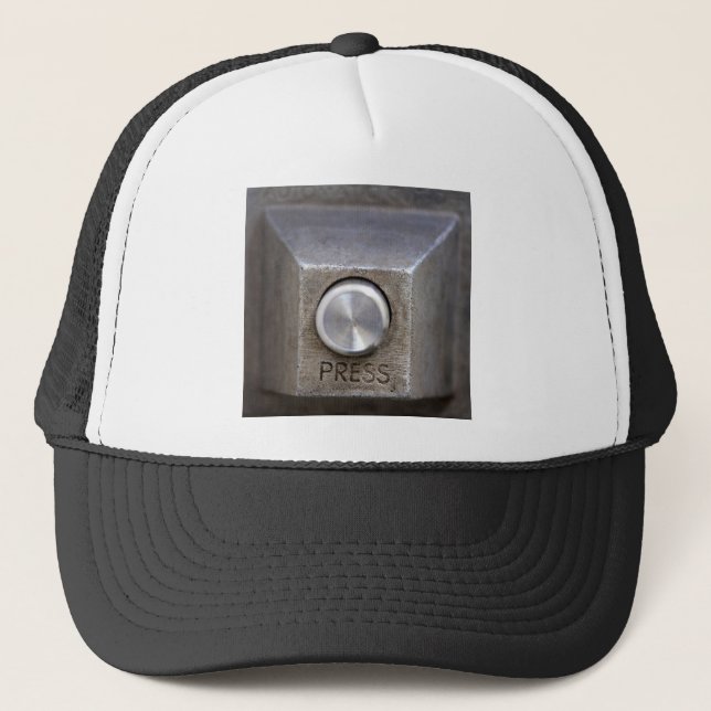Gorra De Camionero Presione el botón (Anverso)