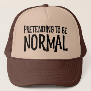 Gorra De Camionero Pretendiendo Ser Normal