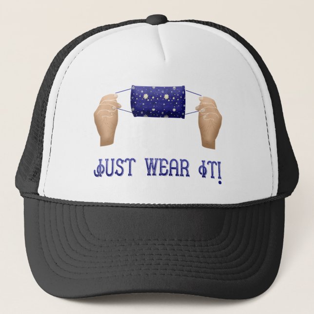 Gorra De Camionero ¡Prevención Covid19! (Anverso)