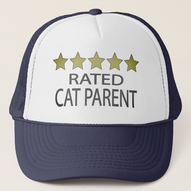 Gorra De Camionero Primario de gato de cinco estrellas (Anverso)