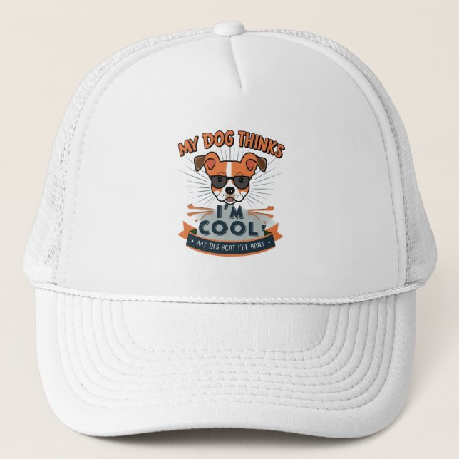 Gorra De Camionero Primario de perro de Guay (Anverso)