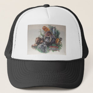 Gorra De Camionero Primates de la selva tropical
