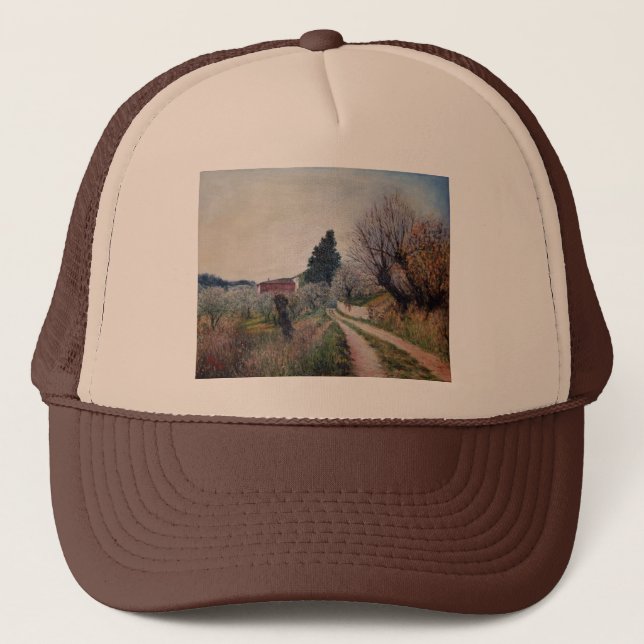 GORRA DE CAMIONERO PRIMAVERA MÁS TEMPRANA DE TUSCANIA (Anverso)