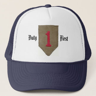 Gorra De Camionero Primer casquillo de la división de infantería