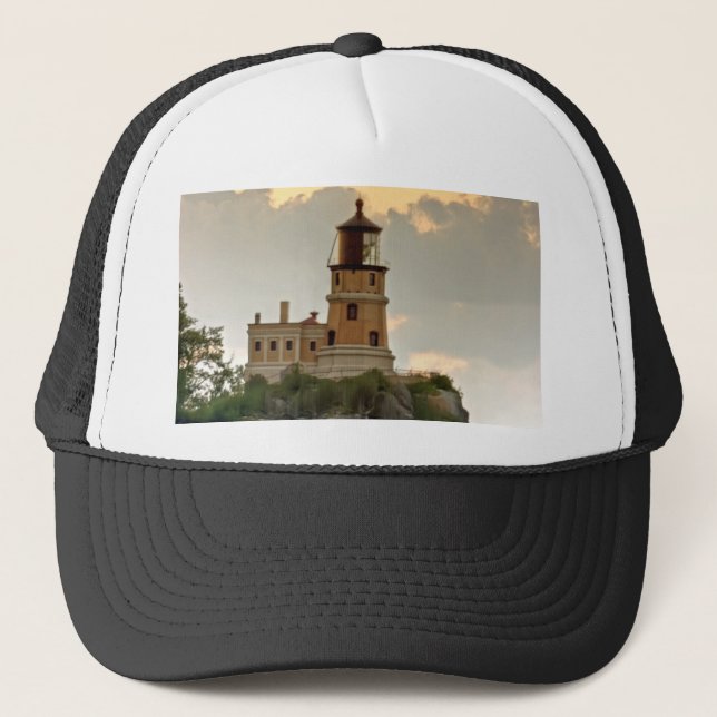 Gorra De Camionero Primer partido del faro de la roca (Anverso)