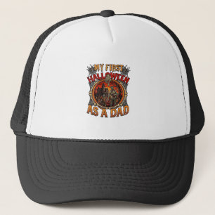 Gorra De Camionero Primera Halloween como papá Zombie Casa Embrujada