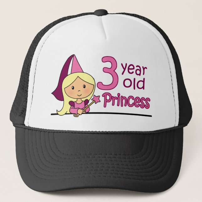 Gorra De Camionero Princesa Age 3 (Anverso)