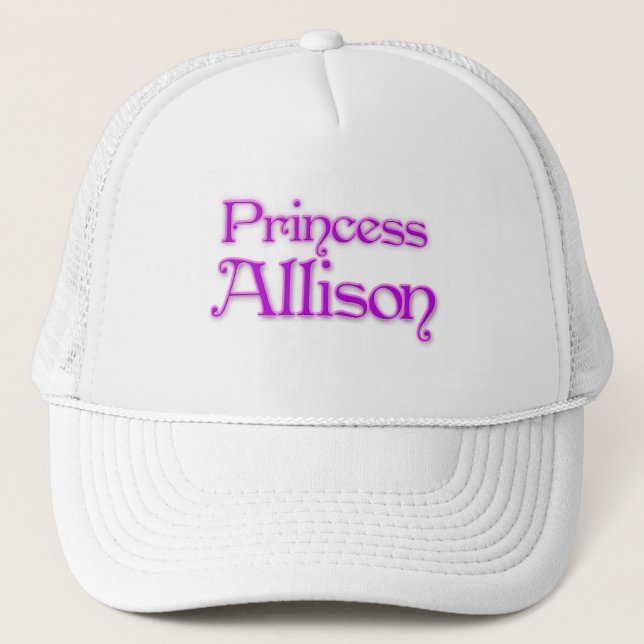 Gorra De Camionero Princesa Allison (Anverso)