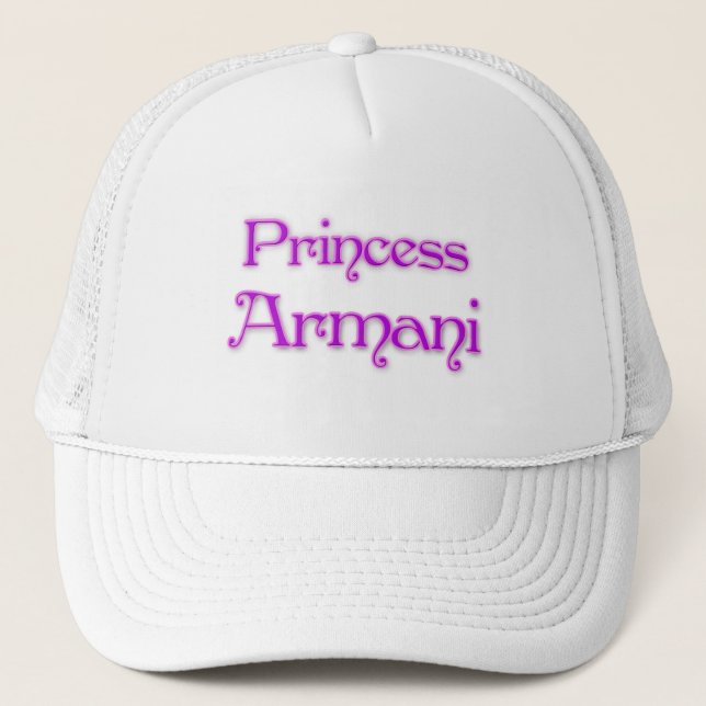 Gorra De Camionero Princesa Armani (Anverso)