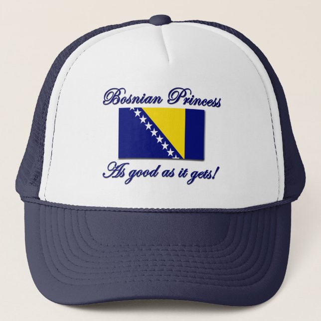 Gorra De Camionero Princesa bosnio, buena como (Anverso)