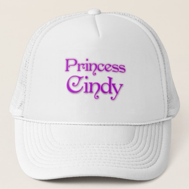 Gorra De Camionero Princesa Cindy (Anverso)