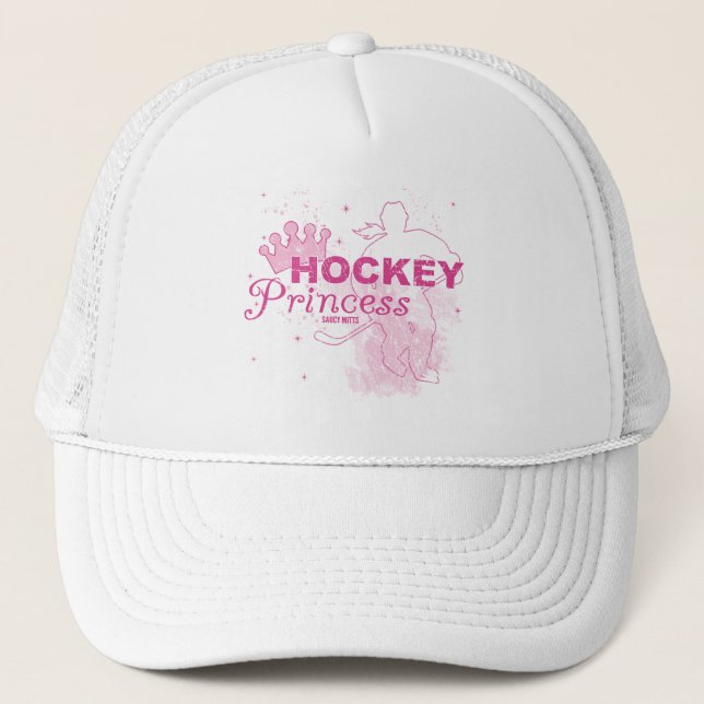 Gorra De Camionero Princesa de hockey (Anverso)