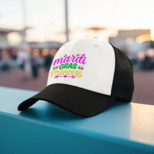 Gorra De Camionero Princesa de Mardi Gras