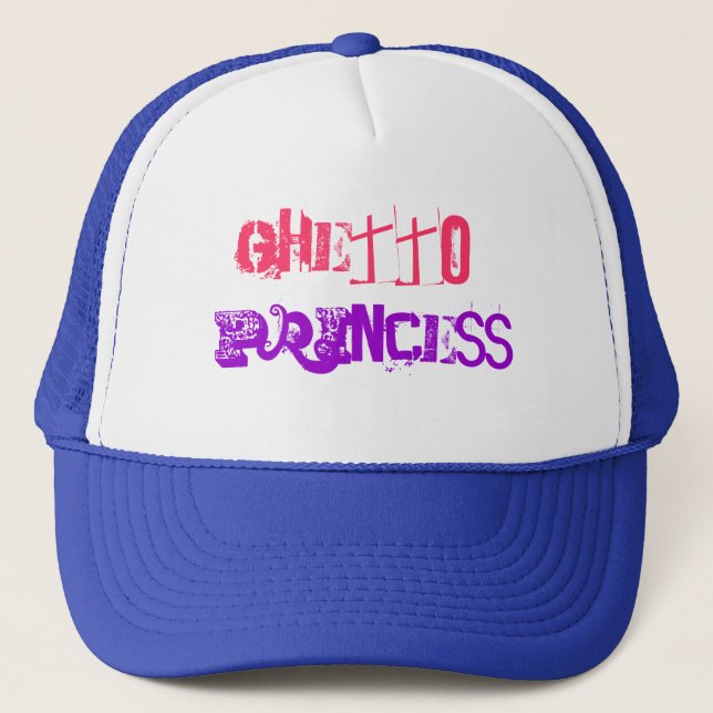 GORRA DE CAMIONERO PRINCESA DEL GHETTO (Anverso)