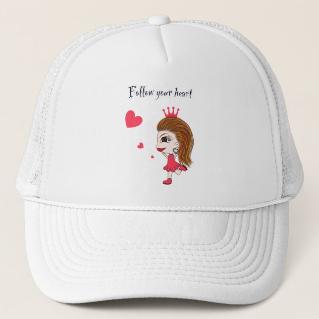 Gorra De Camionero Princesa divertida (Anverso)