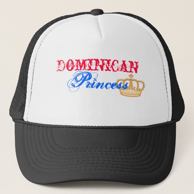 Gorra De Camionero Princesa dominicana (Anverso)