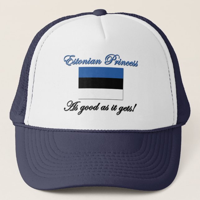Gorra De Camionero Princesa estonia - buena como (Anverso)