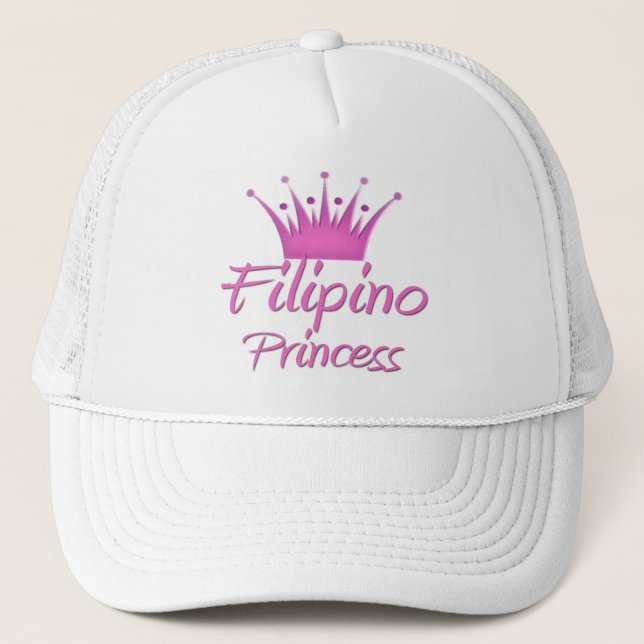 Gorra De Camionero Princesa filipina (Anverso)