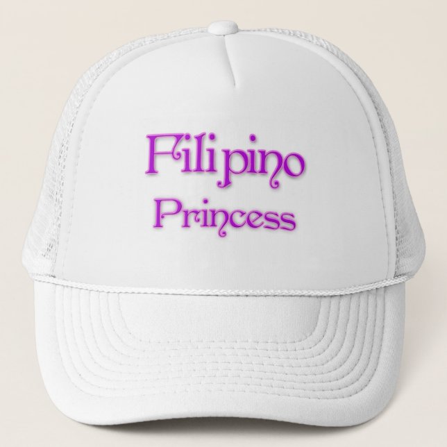 Gorra De Camionero Princesa filipina (Anverso)