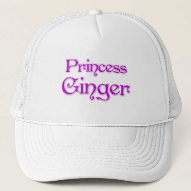 Gorra De Camionero Princesa Ginger (Anverso)