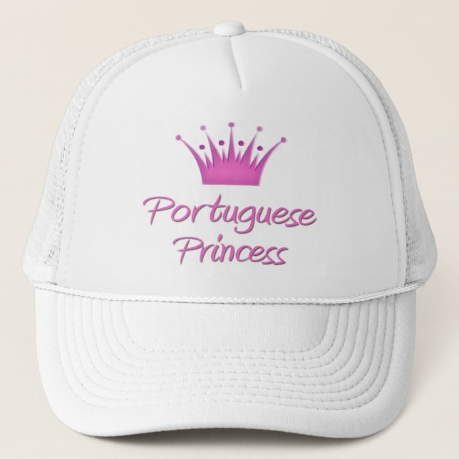Gorra De Camionero Princesa portuguesa (Anverso)