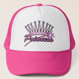 Gorra De Camionero Princesa rosada Crown