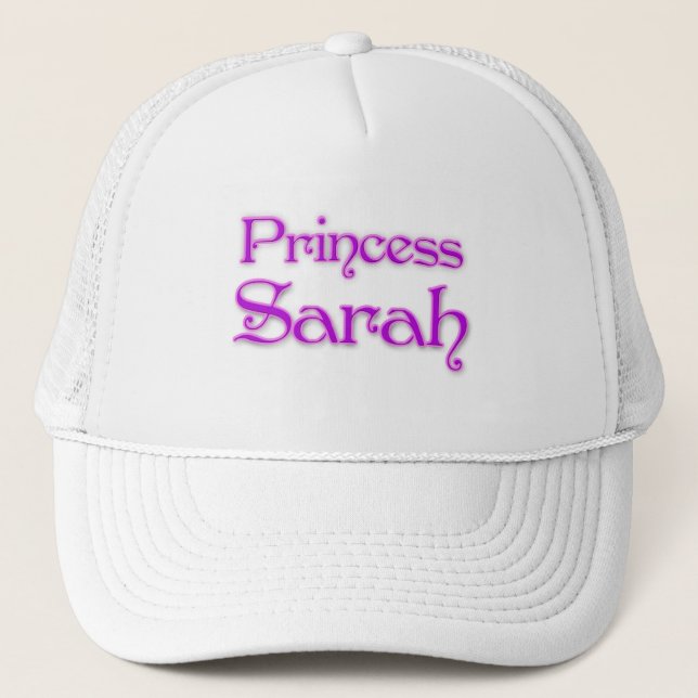 Gorra De Camionero Princesa Sarah (Anverso)