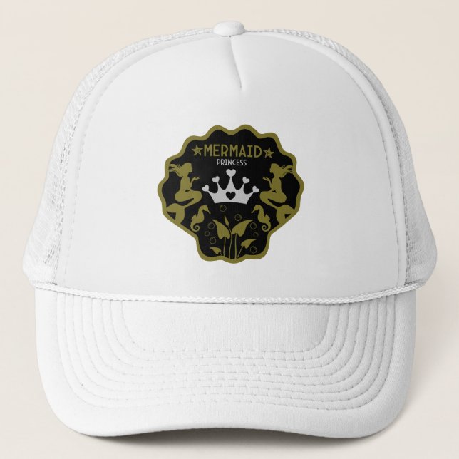 Gorra De Camionero Princesa Sirena Niña (Anverso)