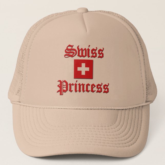 Gorra De Camionero Princesa suiza (Anverso)