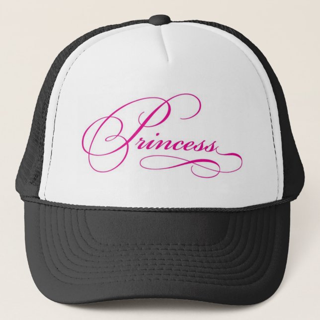 Gorra De Camionero Princesa Trucker Hat (Anverso)