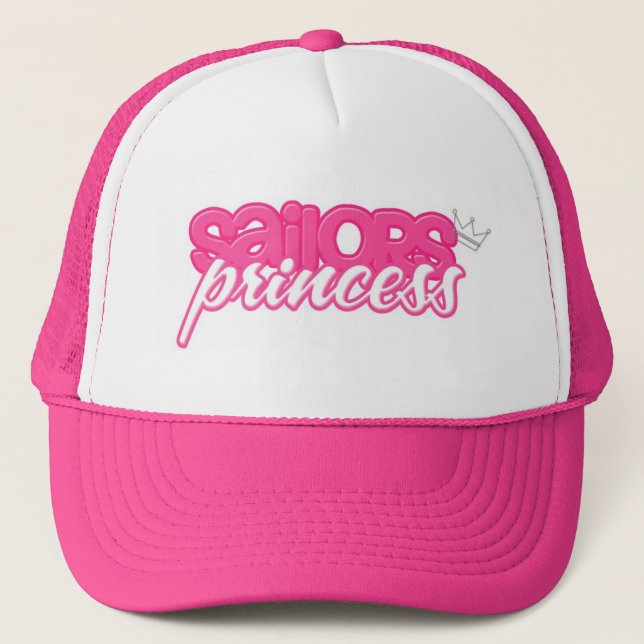 Gorra De Camionero Princesa Trucker Hat (Anverso)