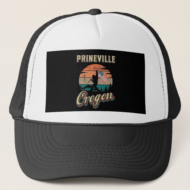 Gorra De Camionero Prineville Oregon (Anverso)