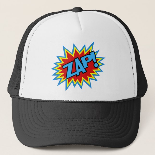 Gorra De Camionero ¡Prisionero de guerra del cómic! Explosión (Anverso)