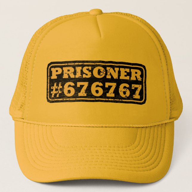 Gorra De Camionero Prisoner 67 Meme (Anverso)