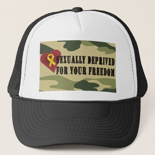 Gorra De Camionero Privado sexual para su libertad (Anverso)