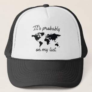 Gorra De Camionero Probablemente Está En Mi Lista