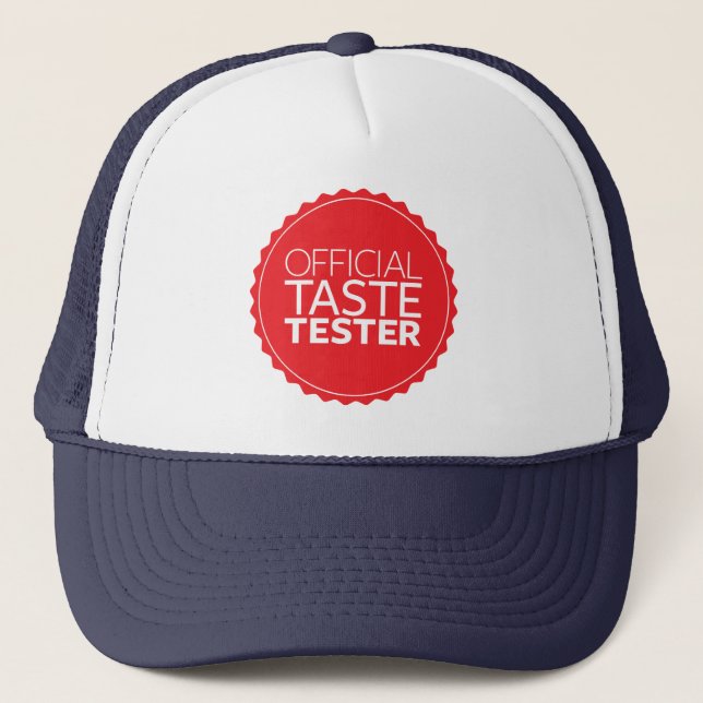 Gorra De Camionero Probador oficial del gusto (Anverso)