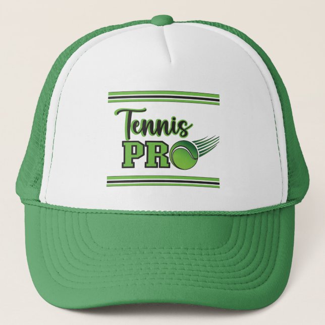 Gorra De Camionero Profesional del tenis (Anverso)