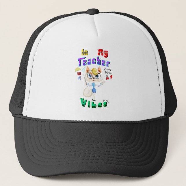 Gorra De Camionero Profesor (Anverso)
