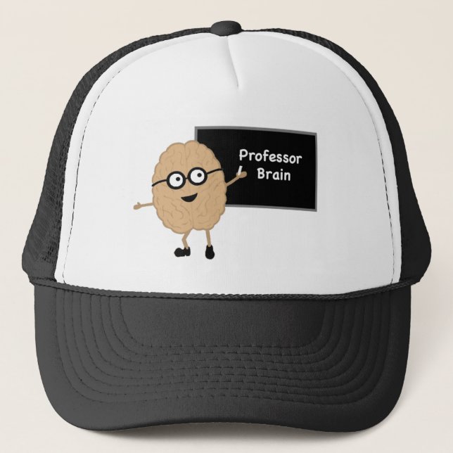 Gorra De Camionero Profesor Brain (Anverso)